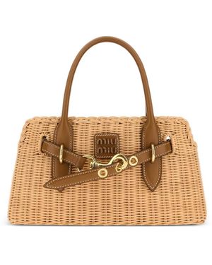 Miu Miu Aventure Tote Bag - Metallic