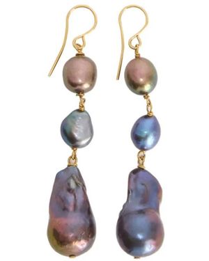 Jil Sander Dangle Earrings - White