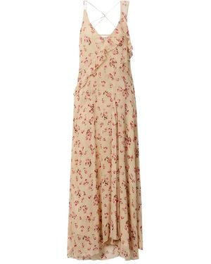 Isabel Marant Luxie Long Dress - Natural
