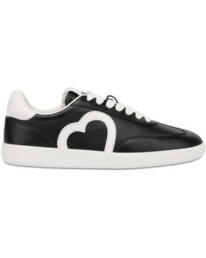 Love Moschino Sneakers Con Lacci - Nero
