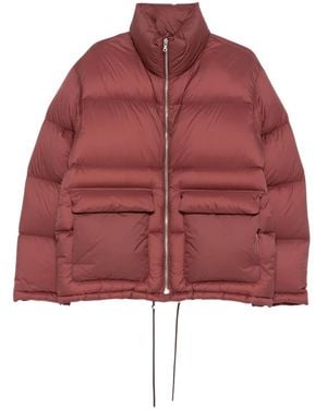 AURALEE Ripstop Jack Met Voorzak - Rood