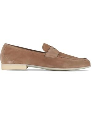 Fratelli Rossetti Suede Loafers - Brown