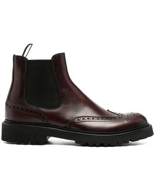 SCAROSSO Botines con detalles de vestir - Marrón