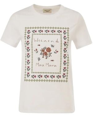 Weekend by Maxmara Graphic-Print T-Shirt - White