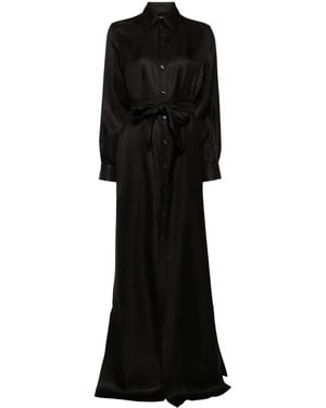 Tom Ford Silk Shirt Dress - Black