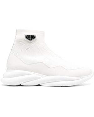 Philipp Plein Skywalker ソックススニーカー - ホワイト