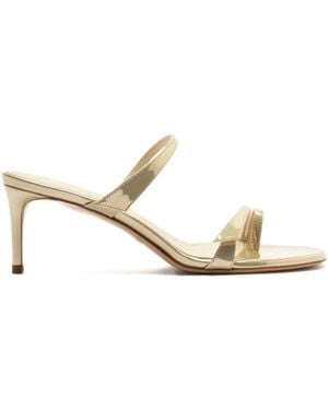 Alexandre Birman 60Mm Tita Toe-Strap Sandals - Metallic