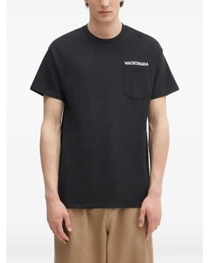 Wacko Maria X Keith Haring Graphic-Print Pocket T-Shirt - Black