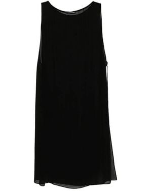Eileen Fisher Zijden Poncho - Zwart