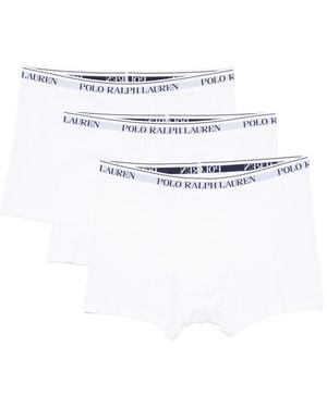 Polo Ralph Lauren ロゴ ボクサーパンツ 3枚組 - ホワイト