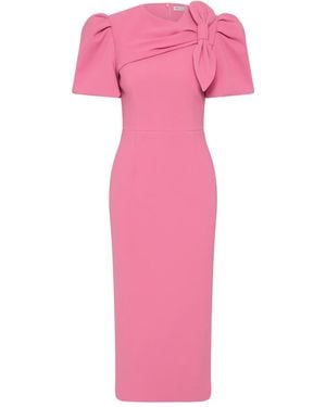 Rebecca Vallance Muriel Midi Dress - Pink