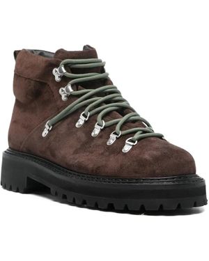 G.H. Bass & Co. Suede Hiking Boots - Black