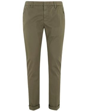 Dondup Cuffed Trousers - Green