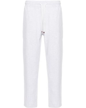 Brunello Cucinelli メランジ トラックパンツ - ホワイト
