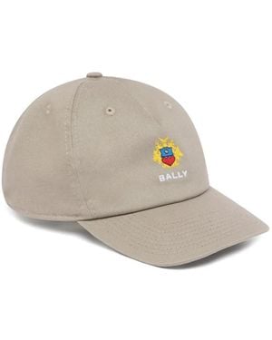 Bally Crest Baseball Cap - White