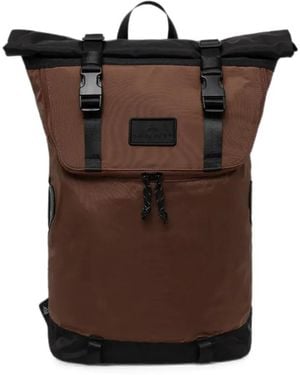Doughnut Buckle-Fastening Backpack - Black