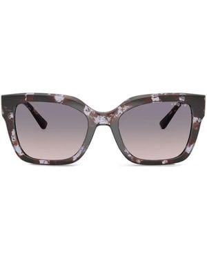 Vogue Eyewear Geometric-Frame Sunglasses - Brown