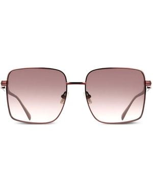 Ferragamo Eyewear Occhiali Da Sole Squadrati - Rosa