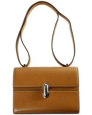 SAVETTE Symmetry Shoulder Bag - Brown