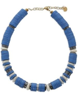 Hijas de Puka Rondelle Necklace - Blue