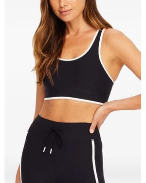 The Upside Sol Jade Racerback Sports Bra - Black