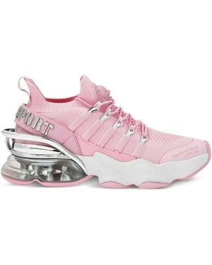 Philipp Plein Tiger Attack Gen X 04 Trainers - Pink