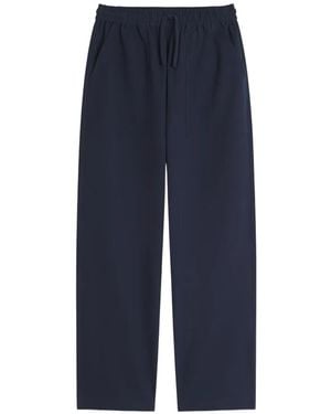 Maison Kitsuné Drawstring Trousers - Blue