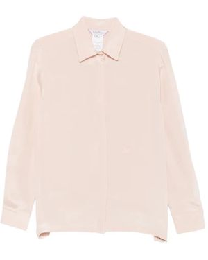 Max Mara Concealed-Fastening Shirt - Pink