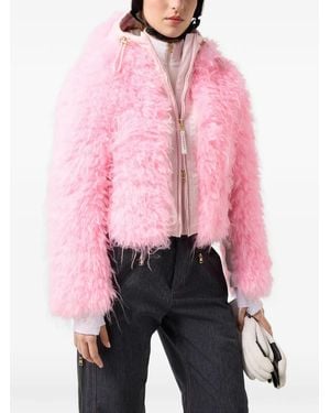 Bogner Chaqueta De Esquí Kela De Pelo Sintético - Rosa