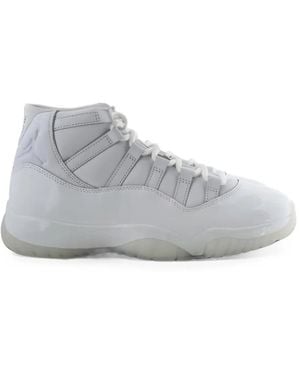 Comme des Garçons X Air Jordan Baskets 11 En Cuir - White