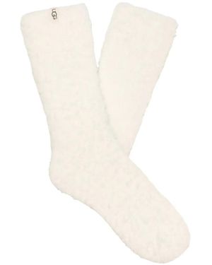 UGG Calzini Teddi Cozy - Bianco