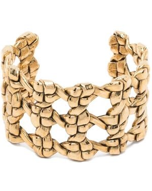 Aurelie Bidermann Maddock Woven Bracelet - Metallic