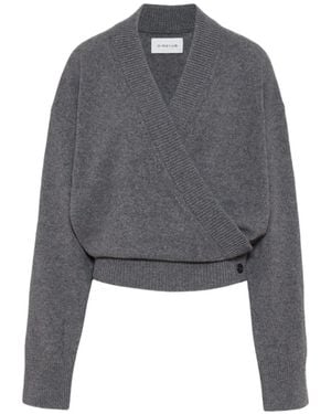 ARMARIUM Elenia Wrap-Style Cardigan - Grey
