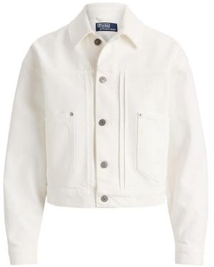 Polo Ralph Lauren Buttoned Jacket - White