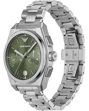 Emporio Armani Chronograph Stainless Steel 43Mm - White