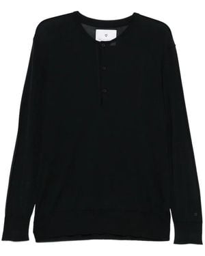 Seven Gauge Cardigan Mit Knopfleiste - Schwarz