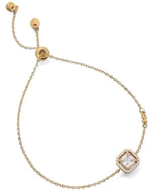 Michael Kors Pulsera Ajustable De Plata De Ley - Metálico