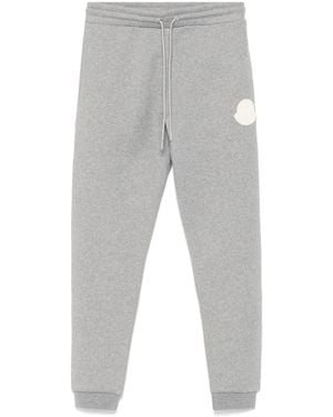 Moncler Cotton Track Pants - Grey