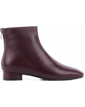 Pretty Loafers Stiefeletten Mit Reißverschluss - Lila