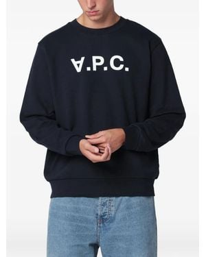 A.P.C. Standard Grand Vpc Sweatshirt (M) - Blue