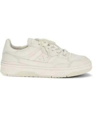 Axel Arigato Panelled Low-Top Trainers - White
