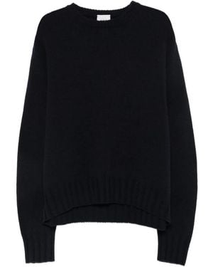 Alysi Ribbed-Knit Sweater - Black