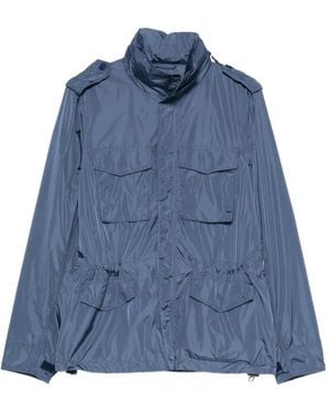 Aspesi Drawstring-Waist Jacket - Blue