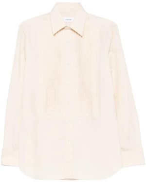 Lardini Paethos Textured Shirt - White