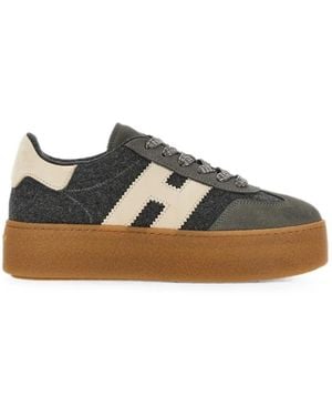 Hogan Cool Plateau-Sneakers - Grau