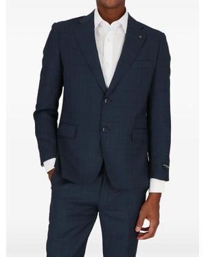 Scotch & Soda Costume À Carreaux - Blue