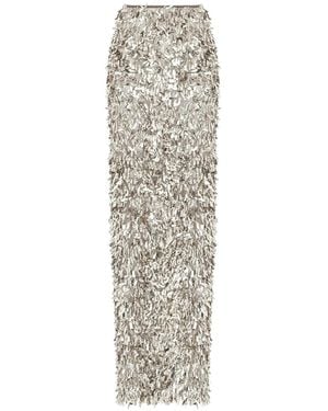 The New Arrivals Ilkyaz Ozel Gonna Sirena - Metallizzato
