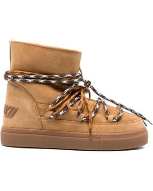 Inuikii Suede Ankle Boots - Brown