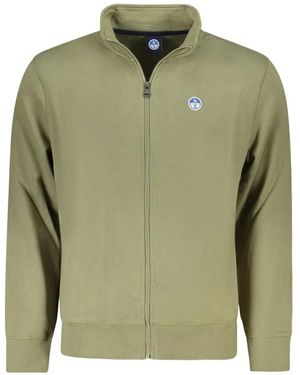 North Sails Zip-Up Mock-Neck Jumper - Green