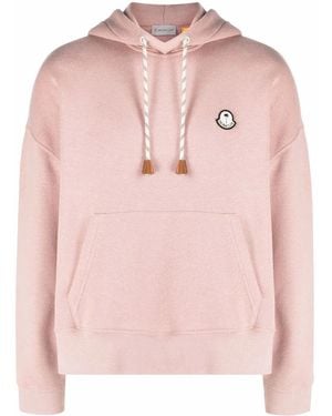 Palm Angels X 8 Moncler Tropical Motif Hoodie - Pink